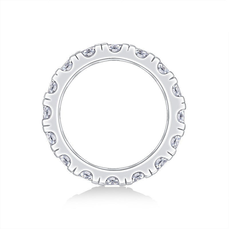 Yearning - A Fashionable And Luxurious Jewelry Piece Set With One-third Carat Moissanite S925 Sterling Silver And Platinum-plated Diamond