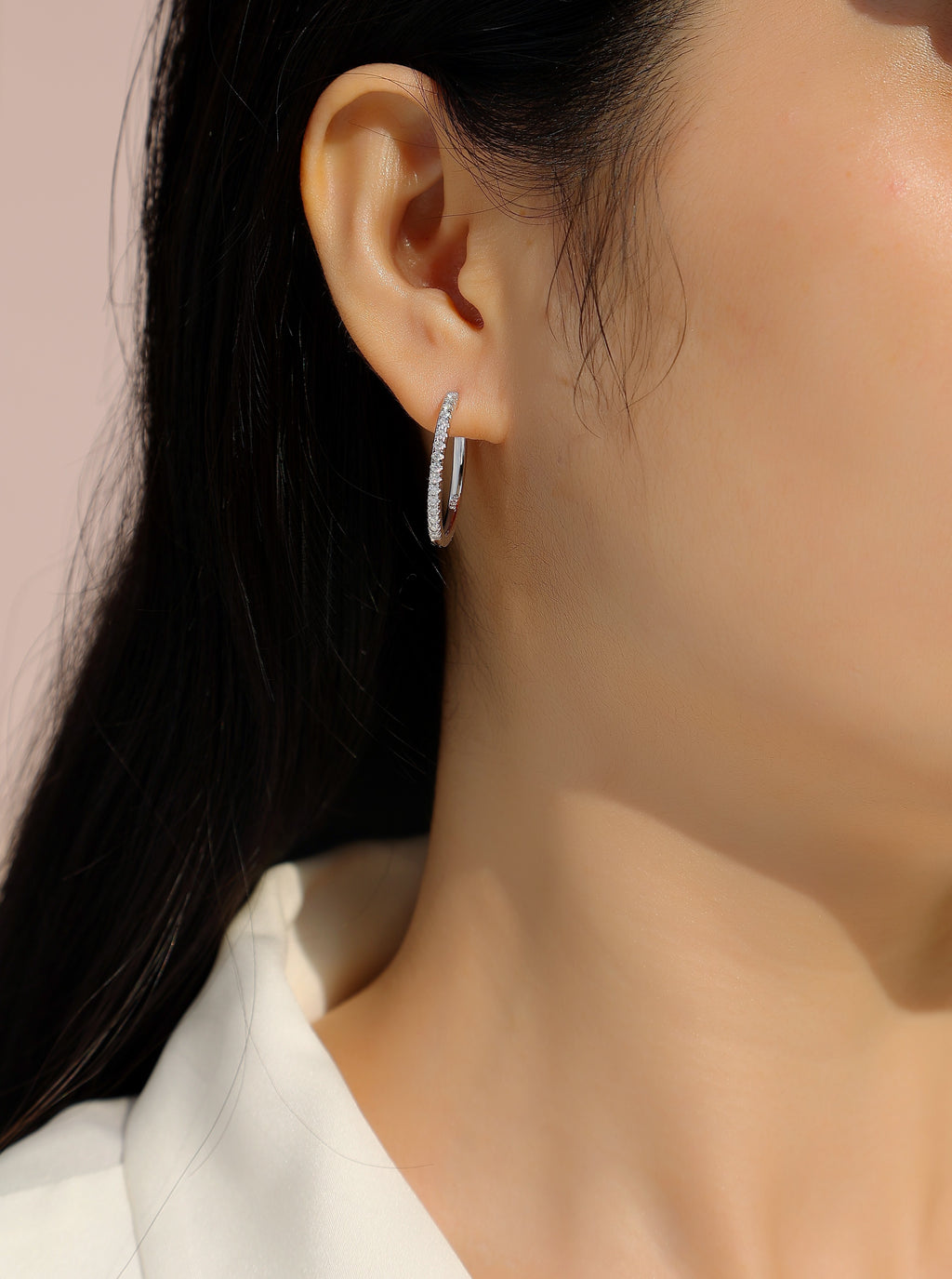 Yuedong Light - Fashionable And Luxurious Diamond Jewelry Pendant Set With Moissanite S925 Sterling Silver And Platinum Plating