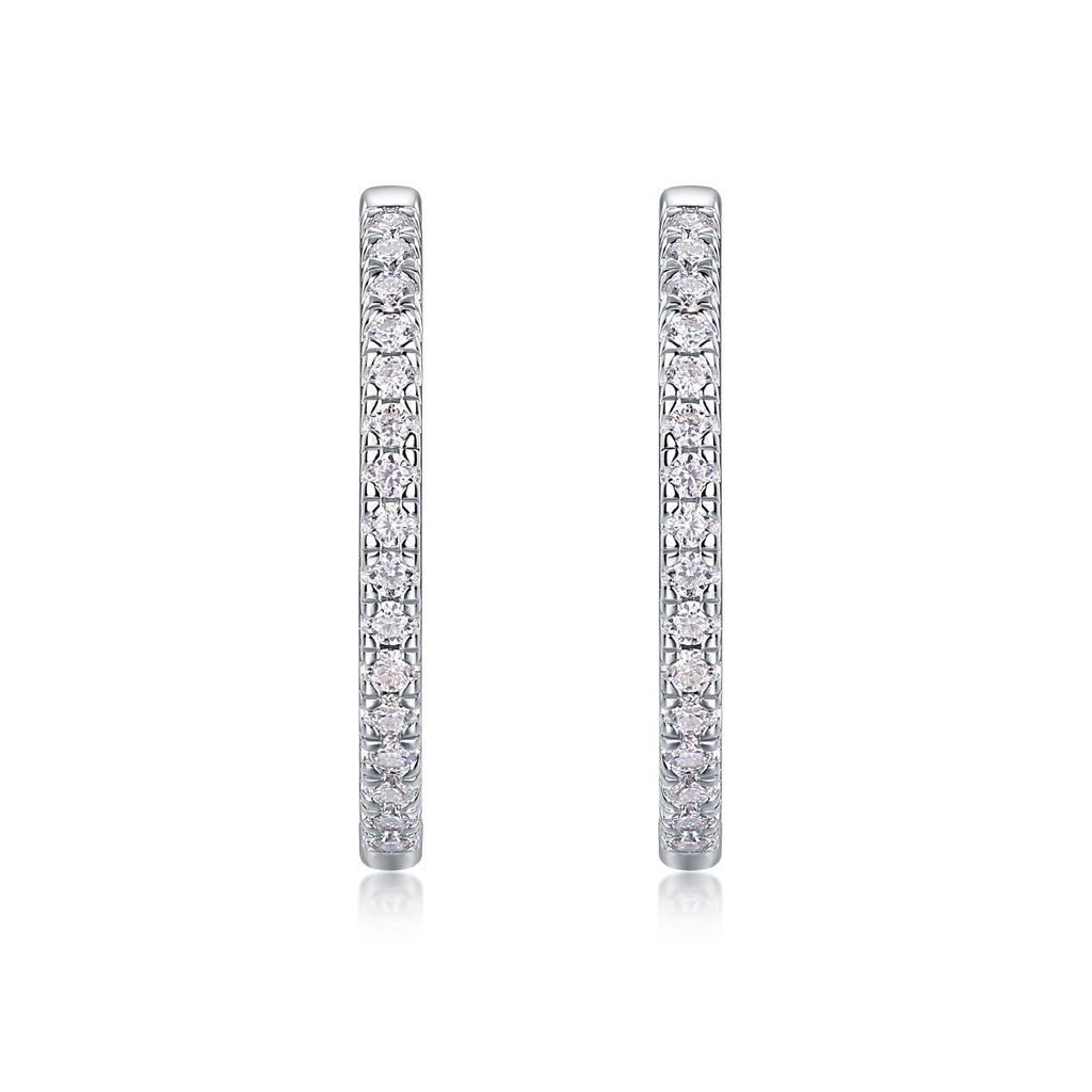 Yuedong Light - Fashionable And Luxurious Diamond Jewelry Pendant Set With Moissanite S925 Sterling Silver And Platinum Plating